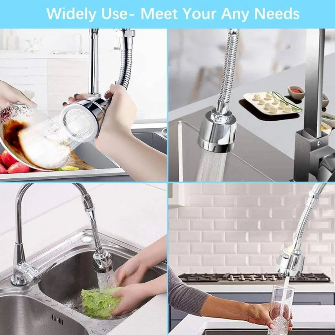 360° Rotatable Anti-Splash Universal Sink Spray Tap, Buy 2 Free Shipping